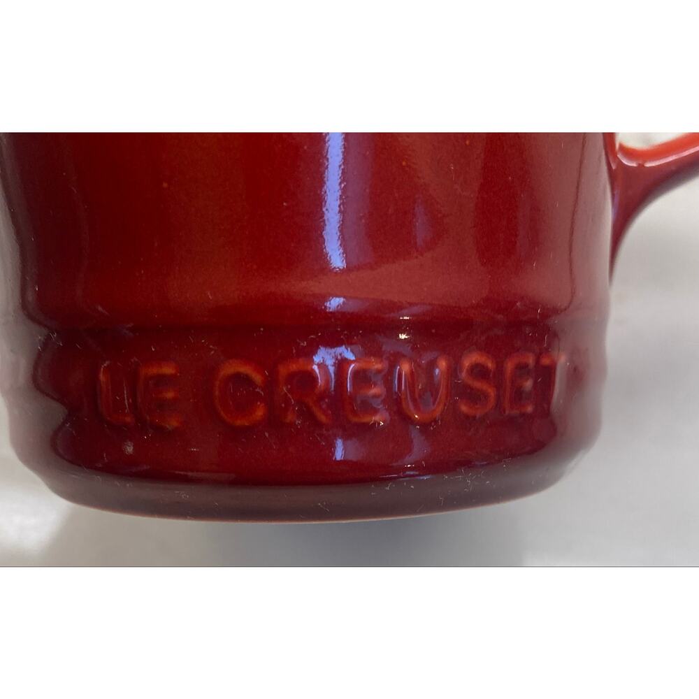 Le Creuset Stoneware Grand Mug 400mL 14oz Flame Ombré Red Coffee Mug - Picture 2 of 9